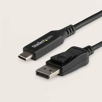 USB C to DisplayPort Adapter Startech CDP2DP146B 1,8 m Black